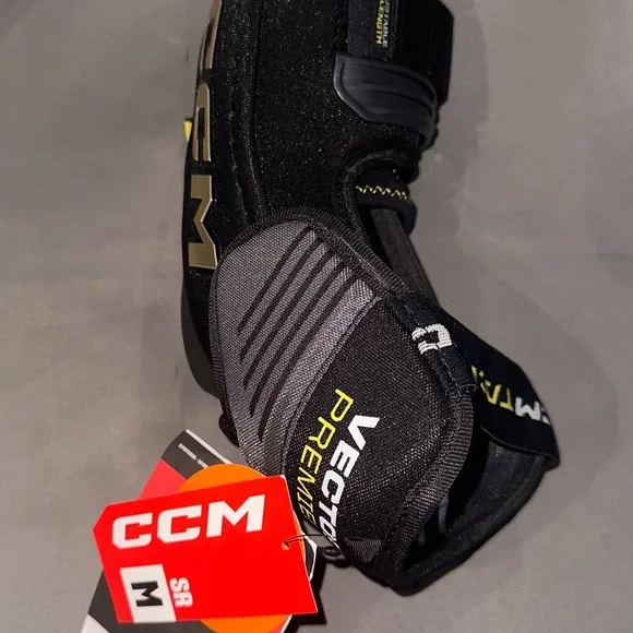 NWT CCM Tacks Vector Premier Senior Hockey Elbow Pads senior x large - Picture 6 of 8